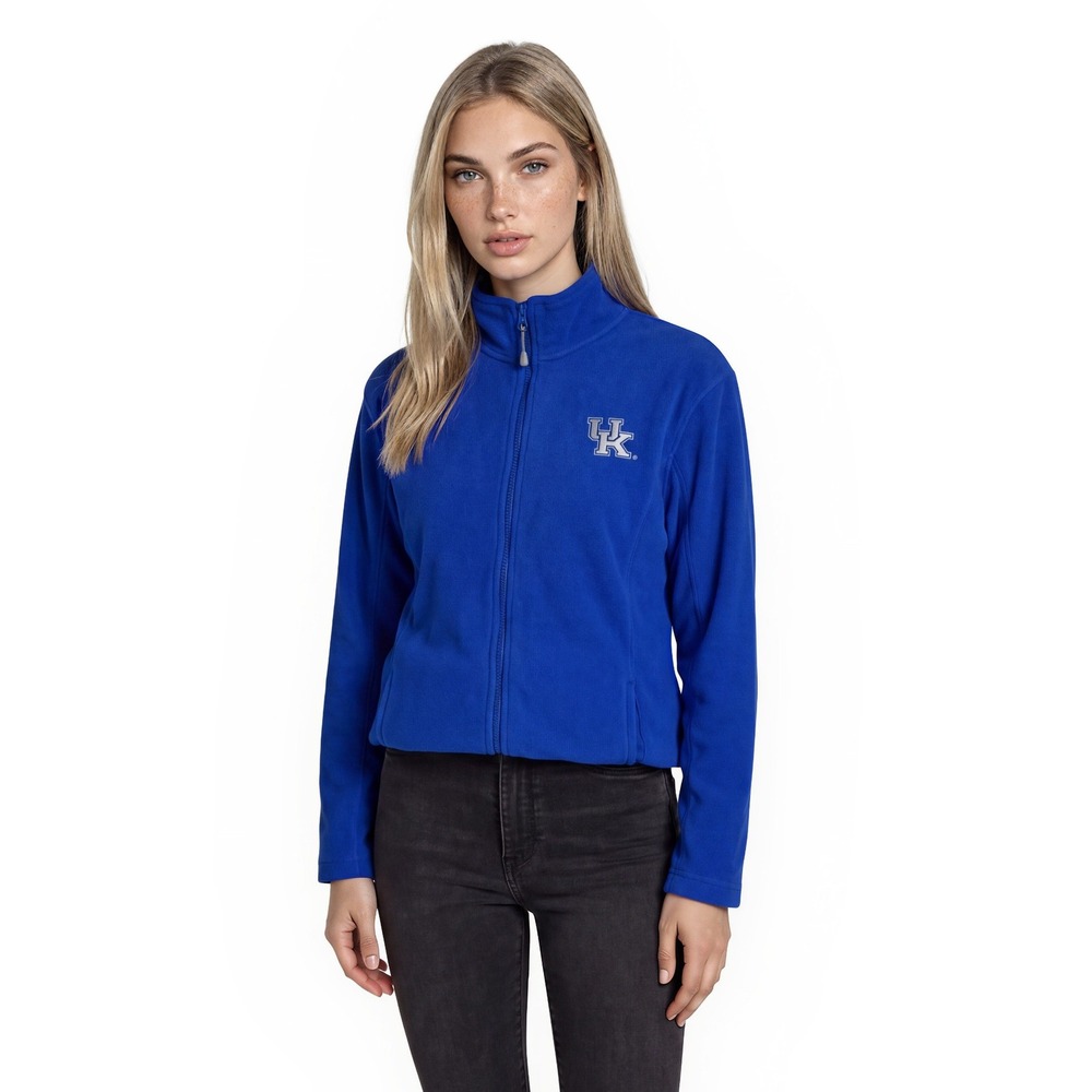 Danskin Now Kentucky Wildcats Fleece Jacket Women's Size 1X 16W Blue UK